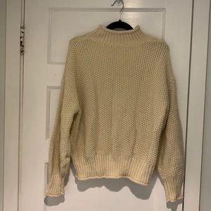 Knit Mock Turtle Sweater